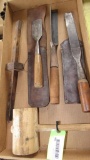 (3) Chisels & Mallett