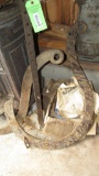 (2) Unique Wrought Iron Pieces