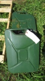 (2) 20 Liter Jerry Cans