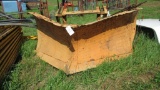 9' Wide Steel Plow w/ Custom Mounting Brackets