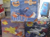 (3) Gearbox Grumman Goose Diecast Coin Banks