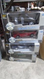 (4) Eagle's Race Diecast Cars 1:18 Scale