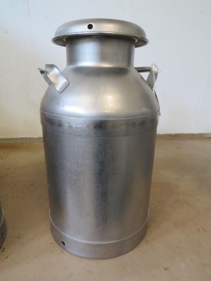 Buhl-Ohio 40 Qt. Stainless Steel Milk Can