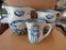 M.A. Hadley Pottery (2) Pitchers & Mug