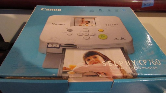 Canon Selphy CP760 Compact Photo Printer