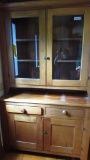 Antique Stepback Kitchen Cupboard