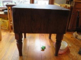 Nice Antique Wood Butcher Block