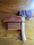 (2) L.L. Bean Sharpening Stones & a Hatchet