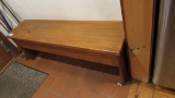 Lift Top Pine Bench