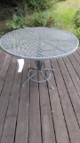 Iron Patio Table & (5) Chairs