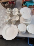 (80+/-) Pieces of Wedgwood Patrician Pattern Dinnerware