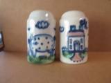 M.A. Hadley Pottery Salt & Pepper Set