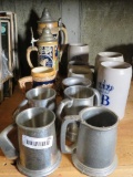 (13) Asst. Beer Steins