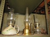 (3) Kerosene Lamps