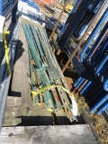 (20) Assorted Steel Fence Posts