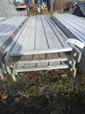 (3) Aluminum Scaffold Decks