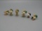 (6) Vintage Wendt & Kuhn Wood Mini Figures