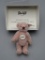 Steiff 2013 Annual Club Gift Rose Colored 10cm Mohair Bear