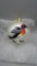 Komozja Poland Hand Blown & Painted Penguin Ornament