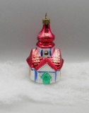 6 Sided Church Ornament