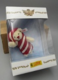 Steiff 2004 North American Christmas Teddy Bear Ornament