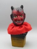 Cardboard Chimney Devil Decoration