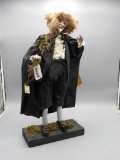 2002 Ealora Holland Vampire Paste & Mache Figure