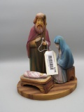 Dopoxoba Hand Carved Holy Family Set Circa 2002