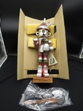 Christian Ulbricht Hand Made Tin Man Wood Nutcracker