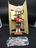 Christian Ulbricht Hand Made Tin Man Wood Nutcracker