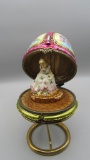 Polonaise Heirloom Hand Painted Swarovski Accented Ornamental