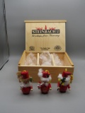 Steinbach Twelve Days of Christmas 3 Piece Collectible Set