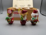 Steinbach Twelve Days of Christmas 3 Piece Ornament Set