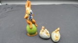 (3) Vaillancourt Folk Art Eastern Figurines Limited Edition