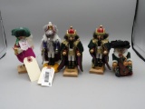 (5) Asst. Tchaikovsky Figurines