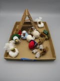 (16) Piece Arts & Crafts Nativity Set