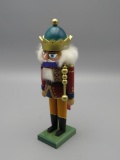 Erzgebirge Stained King Nutcracker