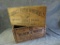 (2) Antique Wood Whiskey Crates