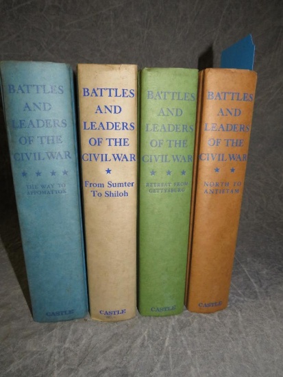 (4) Volumes: "Battles and Leaders of the Civil War"