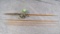 Vintage Pflueger Monarch Trolling Reel with 3 Piece Rod