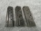 (3) Colt .38 Super Pistol 9 Round Magazines