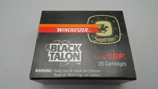 Box of Winchester Black Talon .45 ACP Ammunition