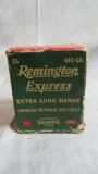 Collectible Remington .410 Shotgun Shell Box with shells