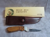 Bear MGC Fixed Blade Knife with Leather Sheath
