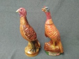 (2) Wild Turkey Collectible Limited Edition Decanters, #1 And #2. 13