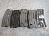 (6) 30 Round AR-15 Magazines