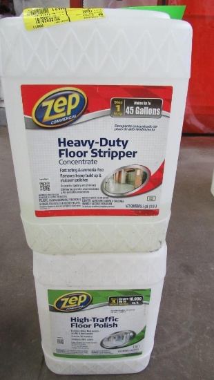 4 Gallons of Zip Floor Polish & Stripper