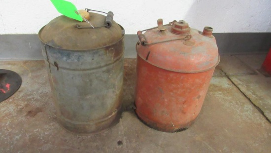 (2) Vintage Kerosene Cans