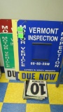 Asst. Vermont Inspection Signs