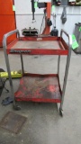Snap-On Steel Shop Cart On Casters